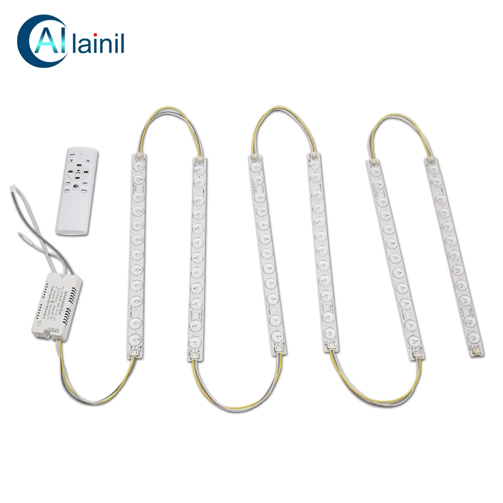 (6 шт. светодиодный бар + драйвер) двойной цвета светильник с регулируемой