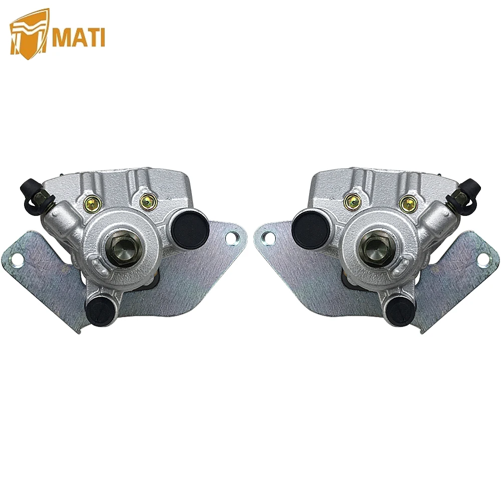 Left Right Front Brake Caliper for Honda Rancher 420 TRX420 TRX 420 TRX500 TRX 500 TE TM FE FM FPE FPM FA FPA 2007-2015 with Pad