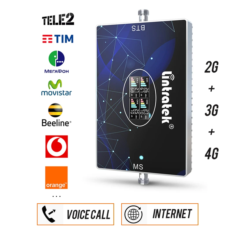 Signal Amplifier 4 Band 2G 3G 4G 70dB GSM 900 B3