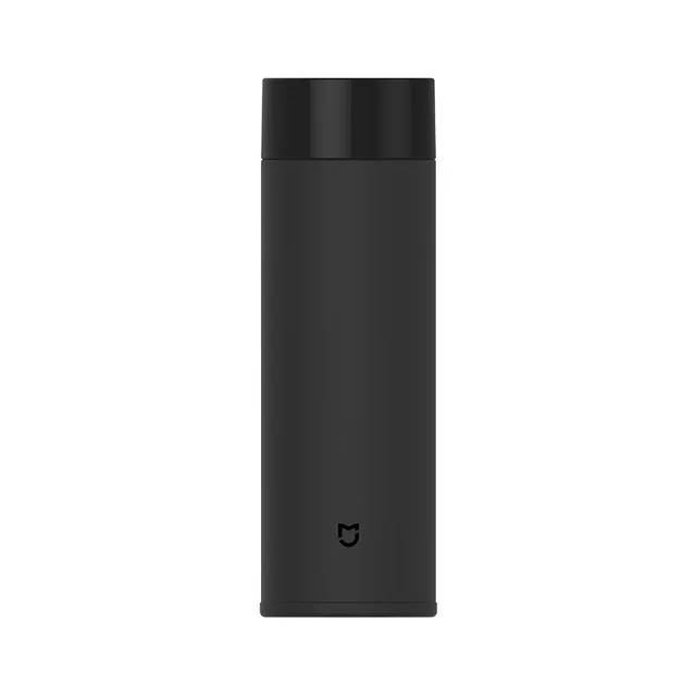 Новейший Xiaomi Mijia мини переносной термос 350 мл Легкий 304 из нержавеющей стали Вакуумная чашка-термос для путешествий бутылка для воды - Цвет: Black