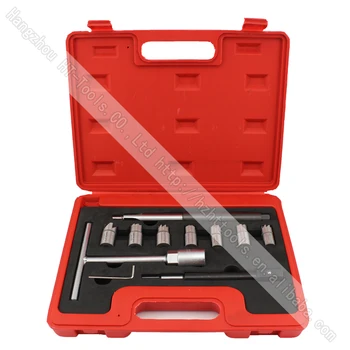 

11pcs Auto Repair Tools of Diesel Injector Seat Cutter Set Cleanner