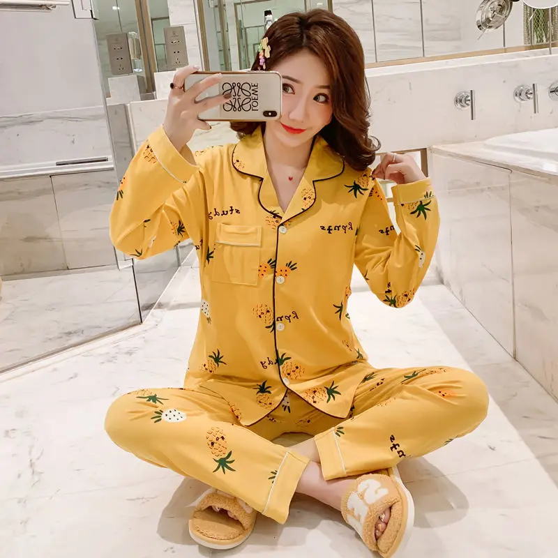 

2020 Autumn Pregnant Women Nusing Sets Print Maternity Breastfeeding Pajamas Winter Pregnancy Nightwear Suits Maternal Clothes