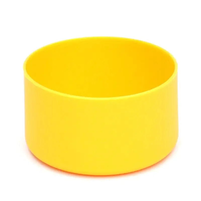 Silicone Protective Sleeve for 12oz 32oz 64oz Portable Stainless Steel Bottle NEW - Цвет: Yellow 32oz