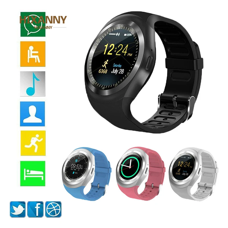 

Bluetooth Smart Watch Relogio Android SmartWatch Phone Call Sim Remote Camera Information Display Sports Pedometer PK V8 DZ09 A1