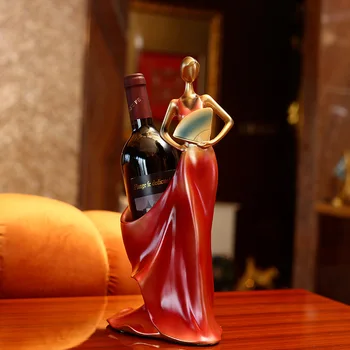 

European Creative Characters Girly Decoration jiu ping jia Living Room Cabinet Home Resin Crafts