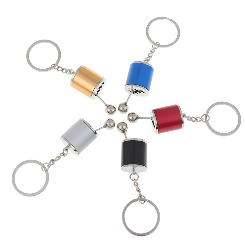 2019 Creative Gear Head Key Chain Key Rings Simulation Model Car Parts Gear Keychain Car Key Ring Keyfob Accessories
