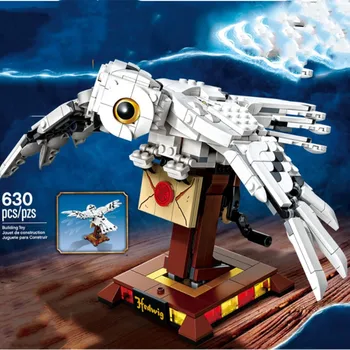 

NEW Potter Magic Hedwiglys Wings fit lepinings 75979 Building Blocks Kits Bricks Classic Movie Model Kids Toys For Children Gift