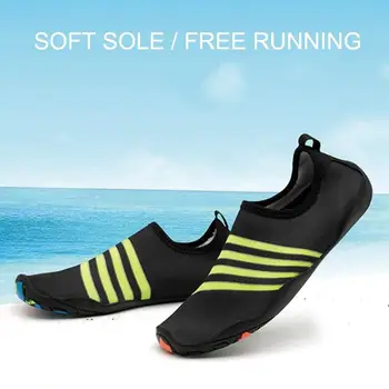 

Size 37-44 Unisex Outdoor Swimming Shoes Water Quick-drying Anti-skid Water Sports Shoes Breathable Beach Diving Wading Shoes