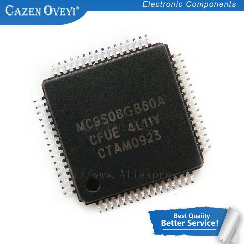 10 шт./лот mc9s08gb60acwas MC9S08GB60CFUE MC9S08GB60A QFP-64 | Электронные компоненты и принадлежности