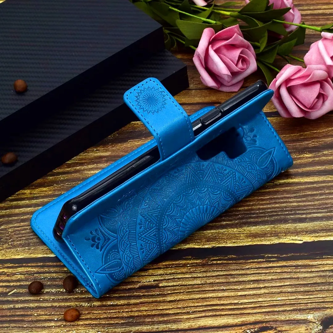 3D тиснение из искусственной кожи с откидной крышкой чехол для samsung Galaxy S5 S6 S4 S3 S7 край мини S8 S9 плюс A3 A5 A8 Note 4 3 8 сумка чехол