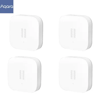 

Aqara Vibration Shock Sensor Built In Gyro Motion sensor for Home App Control Global Edition