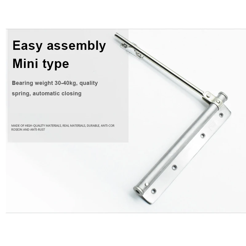Automatic Door Closer Automatic Door Self-Closing Hinge Closer Buffer Durable for Home Office Store SNO88