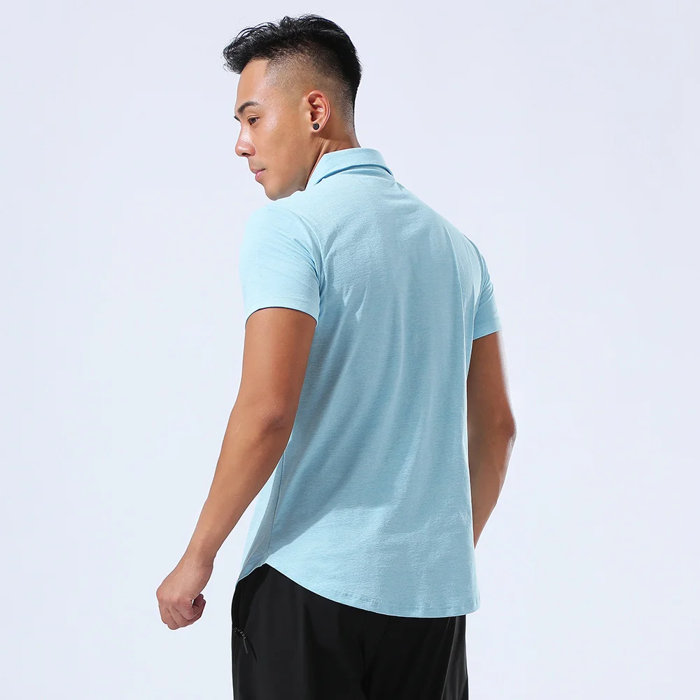 New Golf Wear Breathable Short Sleeve Golf Shirt 5 Colors Golf Clothes XS-XXXL on Choice Sports Shirt Golf Wear Loose Lapel