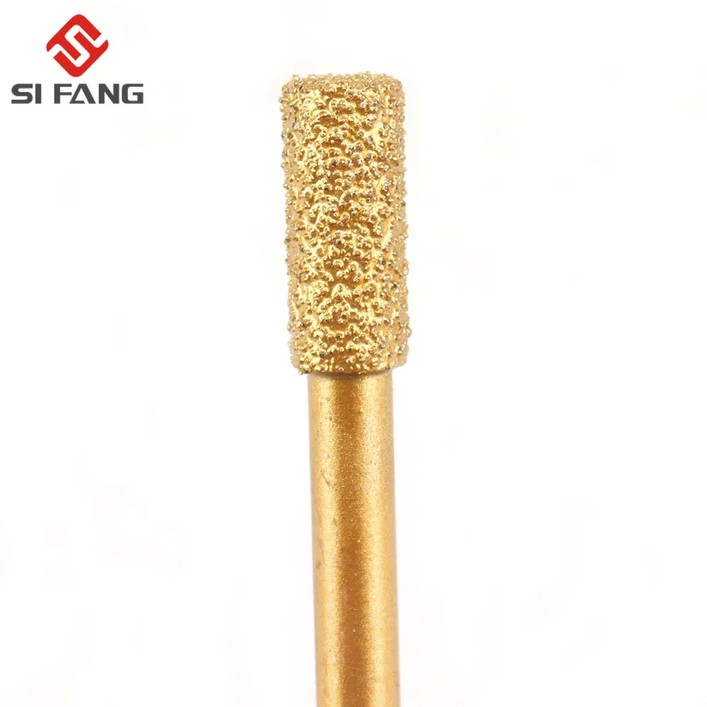 6/8/10mm 6mm Schaft Diamant Schneiden Schleifen Kopf Montiert Punkte Bit Jade Stein Carving Polieren dremel Präzisions Werkzeuge 1 stücke – Detail 9