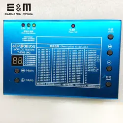 Профессиональный 4K T300S EDP lcd Тестер для экрана из-за цветопередачи монитора Дисплей присущий постоянному усилитель напряжения цепи