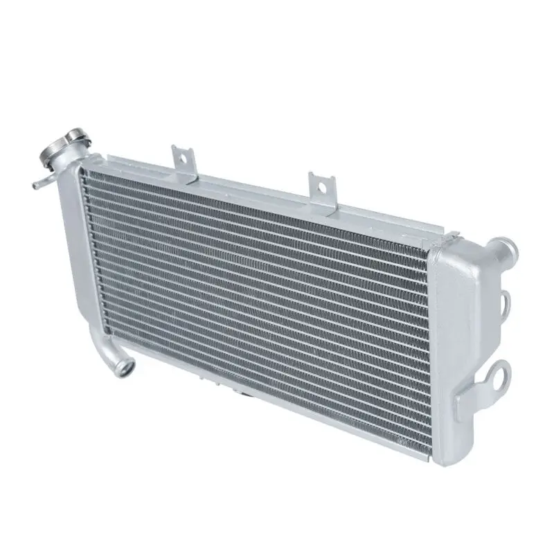 Motorcycle Silver Aluminum Engine Cooler Radiator For Kawasaki Ninja Ninja 650 EX650 2012-