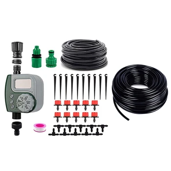 

Automatic Mini Drip Irrigation System & 30 Meter 1/4 Inch Blank Distribution Pipe Drip Irrigation Hose
