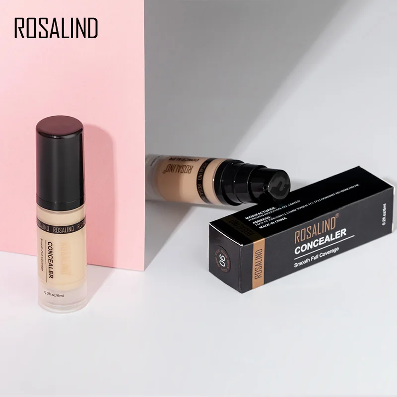 ROSALIND корректор для лица 6 мл 6 цветов полное покрытие Тональная основа для лица Косметика для макияжа контурирующий лицо макияж консилер