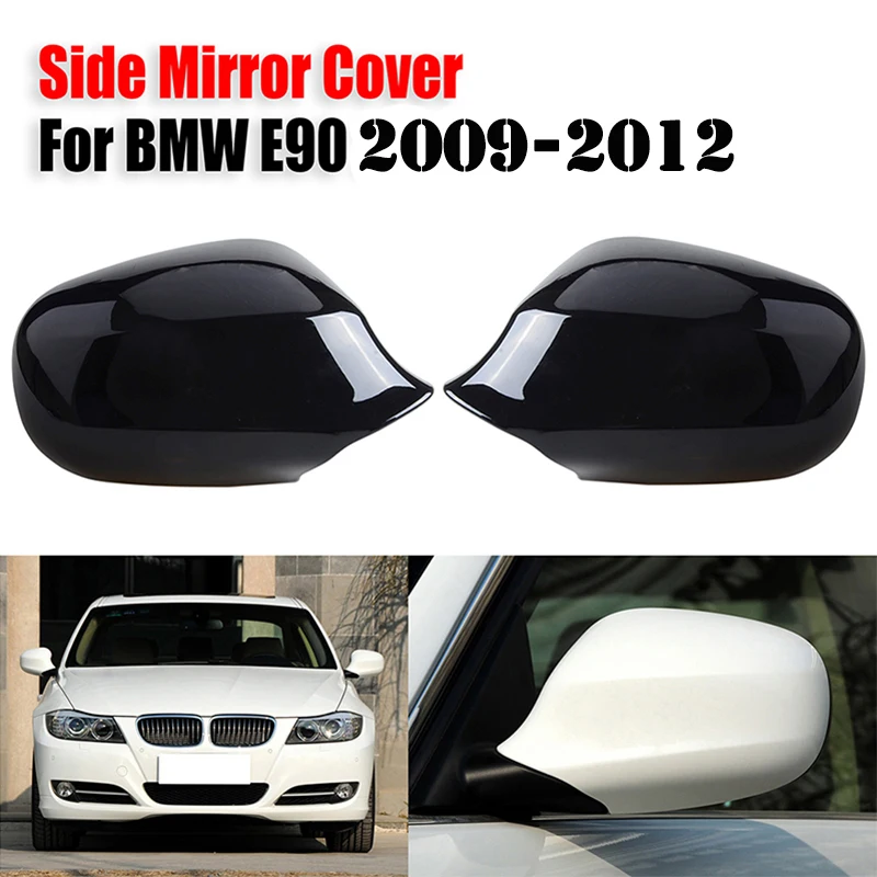 하이 퀄리티 사이드 백미러 커버 윙 미러 캡, BMW E90 E91 LCI 2009 2010 2011 2012 에 적합, 자동차 액세서리 51167135098