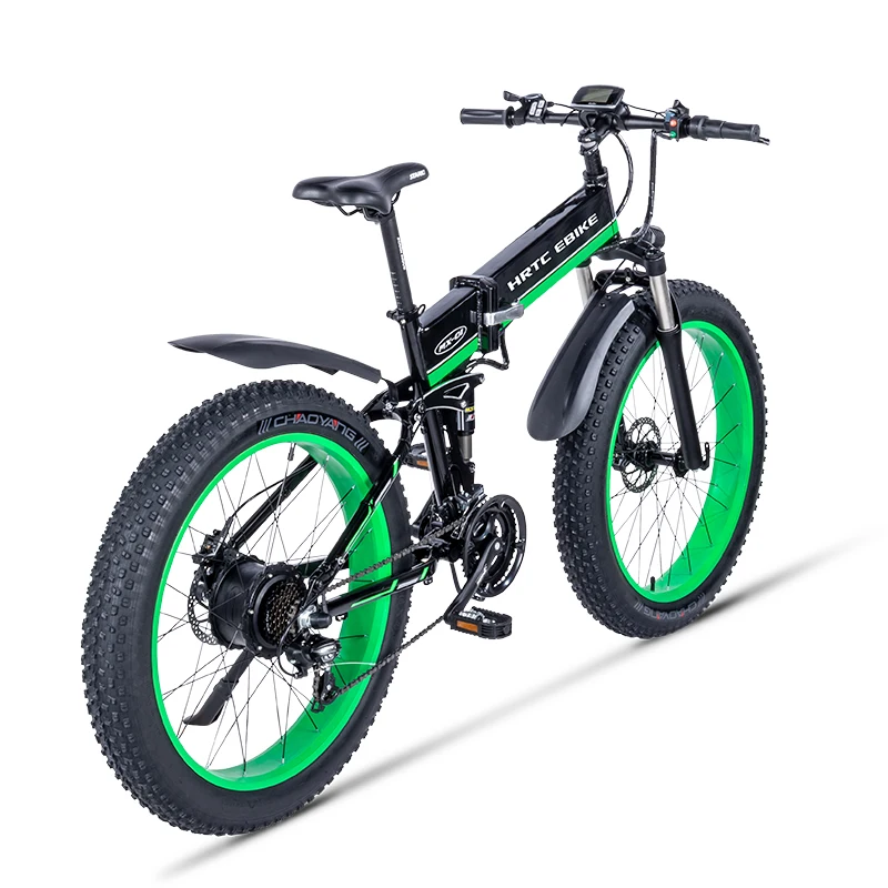 Best 26inch electric mountain bicycle fat ebike 48V750W electric bicycle Soft tail e-bike fold frame Maximum speed 45km/h EMTB 20