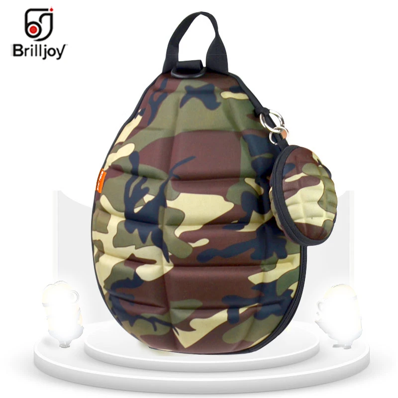 Brilljoy Children Backpack Mochila Feminina Brand Designer Creative cartoon Camouflage Leisure Mini Backpack School Bag Rucksack 2