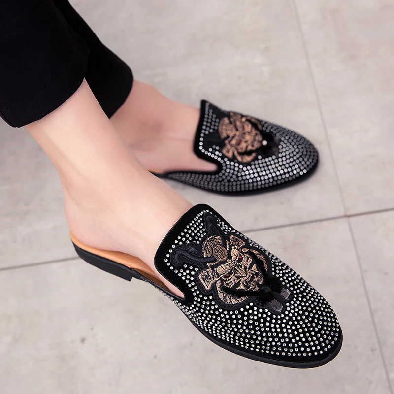 men's casual mules shoes