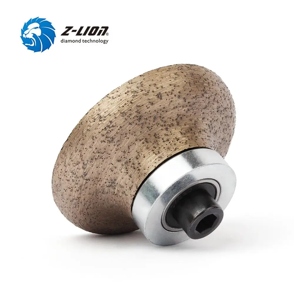 Z-LION 1 шт алмазное профильное колесо F20* D79* M10 нить влажные Применение мрамор, гранит, камень фреза для отделки кромки бит шлифовальный режущий ручной инструмент