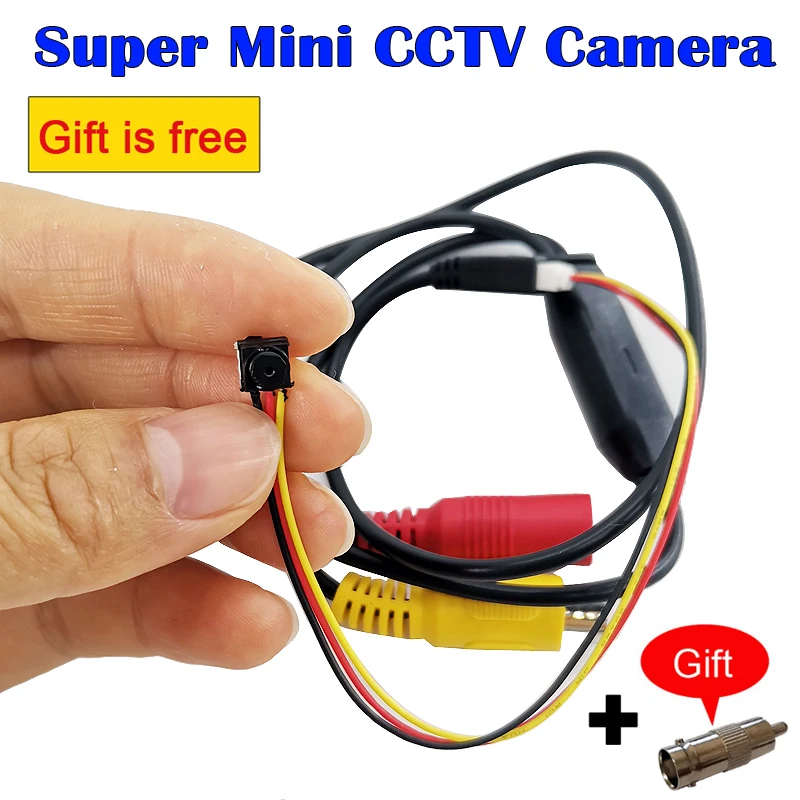 Камера видеонаблюдения Super FPV Mini для домашней безопасности 700TVL CMOS цветная камера