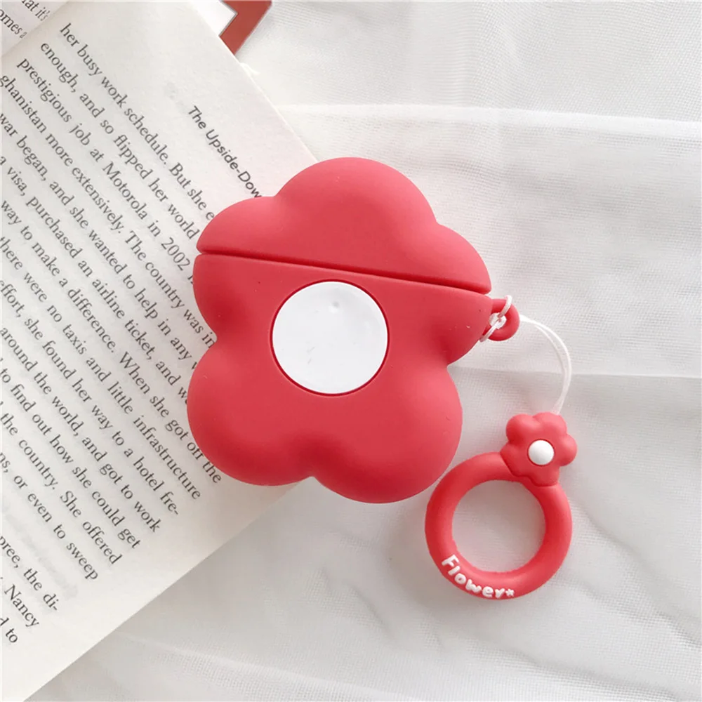 Для AirPods чехол с 3D милым рисунком Дамбо кактус камера наушники чехол s для Apple Airpods 2 забавные привидения аксессуары Защитная крышка - Цвет: GJ0694