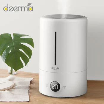 

Deerma Air Humidifier F628A LED Touch Screen 5L Household Mute Ultrasonic Air Purifying Humidifier Aroma Home Humidifier 220V