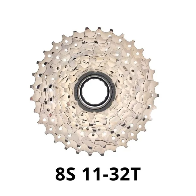 8S 11-32T DNP Горный 7/8/9/10 скоростной велосипед кассета 7s 8s 9s 10s 11-28T 11-32T свободного хода 28t 32t маховик складной башенный колесный несколько - Цвет: 8S 11-32T