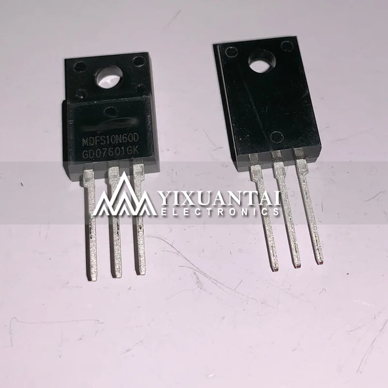10 шт./лот 50 100 Бесплатная доставка оригинальный MDFS10N60DTH MDFS10N60D MDFS10N60 10N60 TO220F |