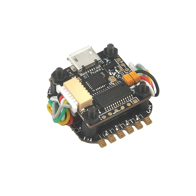 

1PC Teeny1S F4 Flying Tower Integrated OSD Blheli_S 4in1 ESC Speed Control Module for Indoor Mini FPV Racing Drone Parts
