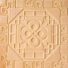 Креативные 3D наклейки на стену в китайском стиле, самоклеящиеся обои для спальни и телевизора в гостиной