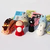 6pcs/Lot Hayao Miyazaki Cartoon Movie My neighbor Totoro Ponyo on the Cliff KiKis Delivery Service Figure Toy Keychains ► Photo 3/5