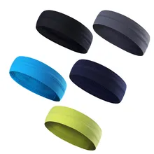 Спортивная повязка на голову фитнес-лента для волос спортивная повязка от пота эластичная повязка для йоги для бега повязка для волос W