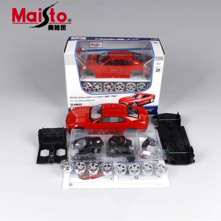 

1-24 Maisto Chevrolet Bumblebee Assembly Model Alloy Car Model Assembled DIY