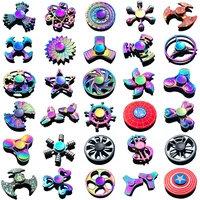 Hand Spinner Office Man Round Gyro Anxiety Relief Stress EDC Focus spinner Finger Toys for Children Spinners 1