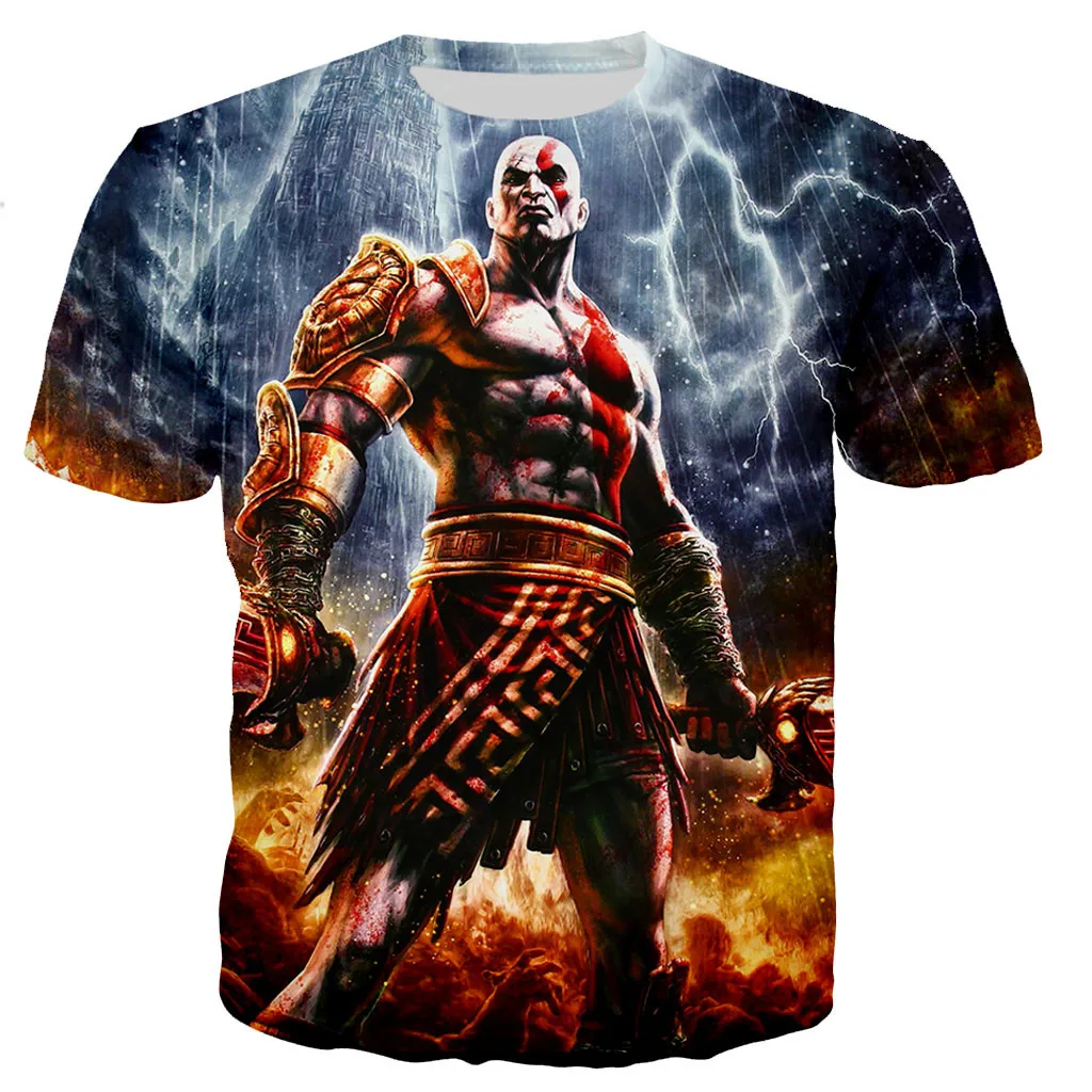 Men's God War T-shirt | Men's T-shirt Game | Tee Shirt God