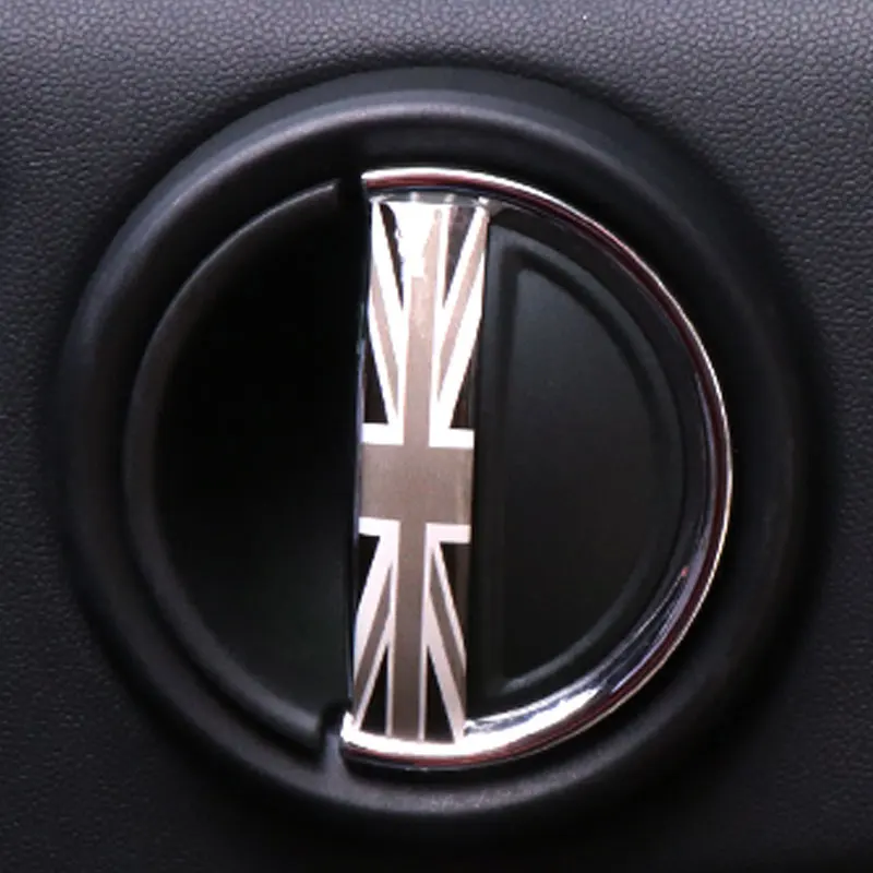 KJAUTOMAX для Mini Cooper F54 F55 F56 F57 F58 F59 F60 Кристалл Клей эпоксидная смола 3D Передняя дверная ручка наклейка - Название цвета: 4