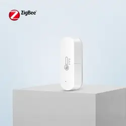 Tuya – capteur intelligent ZigBee de température et d'humidité, sécurité domestique, thermomètre à piles, fonctionne avec Alexa Google Home 
