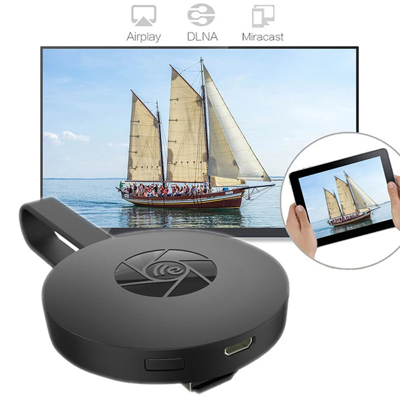 Адаптер Wi-Fi для телевизора адаптер Miracast 1080P HDMI-совместимый смартфона с ТВ-экраном