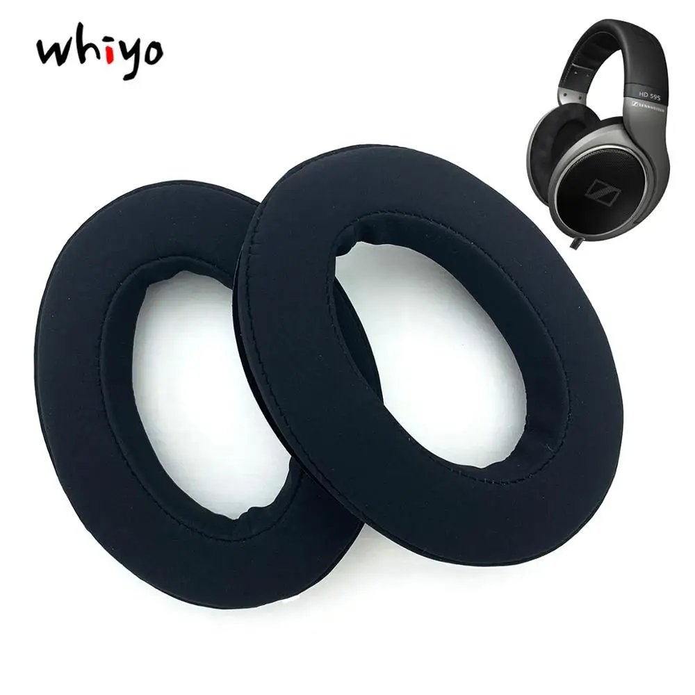 1 pair of Replacement Ear Pads for Sennheiser HD595 HD598 569 559 PC360 Headphones Cushion Cover Earpads Earmuff Sleeve Headset