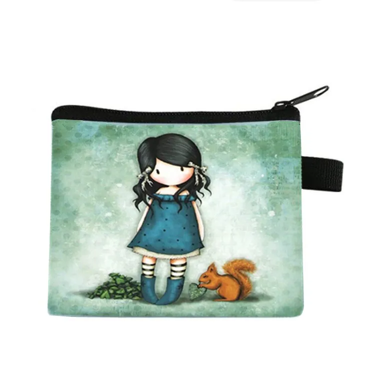 Game Wallet Student Boys And Girls Short Wallet Card Bag Pocket Change Purse Cute Coin Purse Clear Purse Small Pouch coin Bolsa