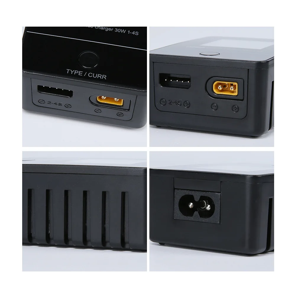 iFlight M4 AC Layout Battery Balance Charger - 30W for 2-4S battery /IPS Full Viewing Angle Display 100-240V FPV Drone Charger 11 5f9a930d8c1ce