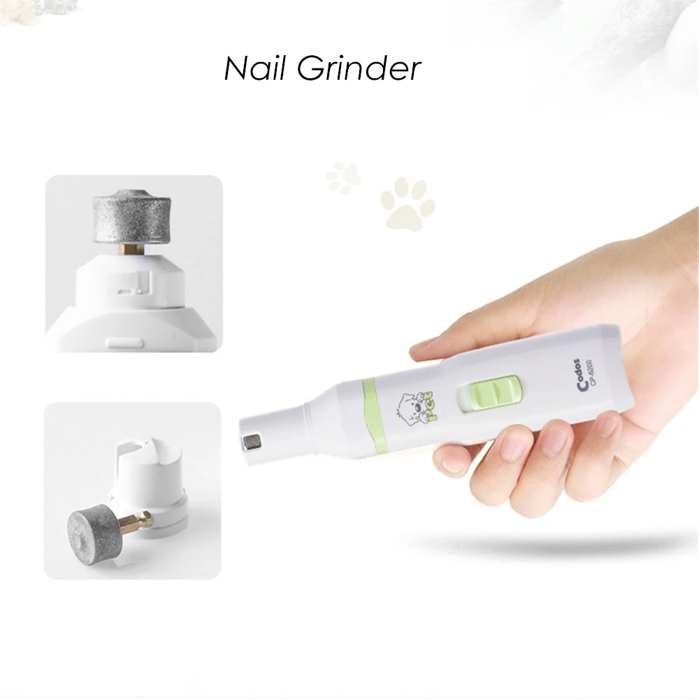 Codos CP5200 2 IN 1 Pet Dog Cat Hair Trimmer Paw Nail Grinder Grooming Clippers Nail Cutter for Foot Ears hair trimmer pet clipper dog hair trimmer pet hair trimmer dog clipper pet nail grinder