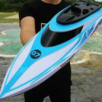 

High Speed RC Boat 2.4GHZ 2CH High Speed Radio Remote 30km/h Electric RC Racing Boat Control For Childern RC Toys Toys Raci B4H3