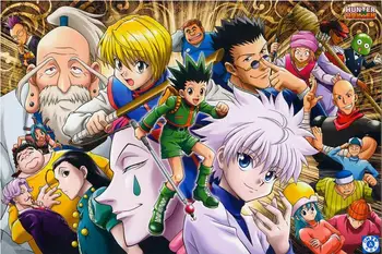 

Hunter x Hunter Anime Killua Zoldyck GON Art Film Print Silk Poster Home Wall Decor 24x36inch