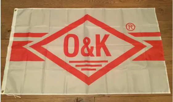 Пользовательский подарок 3x5ft полиэстер флаг с o& k флаг баннер