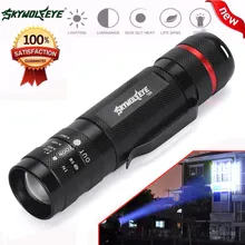 3000LM Масштабируемые XM-L T6 светодиодный 18650 вспышка светильник фонарь супер яркий светодиодный светильник